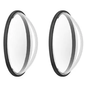 1 пара защитных пленок для объективов, совместимых с Insta360 One Rs, 1-дюймовая защитная пленка для панорамных объективов Leica