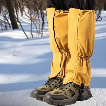 1 пара защитных приспособлений для ног на открытом воздухе Snowfield Outdoor Supplies Устойчивость к царапинам Защита от песка Сохранение тепла