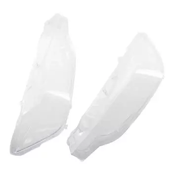 1 пара защитных стекол для фар с прозрачным стеклом слева и справа 63117339389/63117339390 для замены на BMW F30 прозрачный