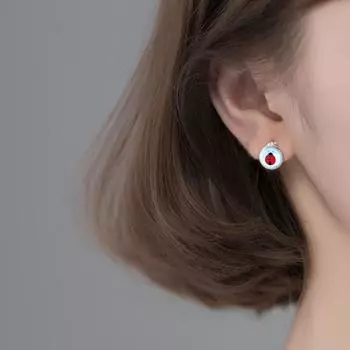 1 пара зажимов для ушей, милые мультяшные декоративные гальваники, универсальные ювелирные изделия в стиле аниме, подарок для женщин C