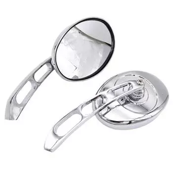 1 пара зеркал заднего вида для мотоциклов Harley Honda Suzuki Kawasaki Yamaha V-Star XVS Custom Silverado XV1600 Cruiser Chopper