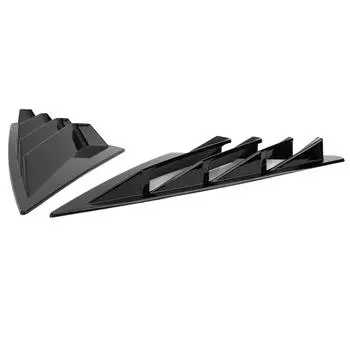 1 пара жалюзи заднего стекла левые правые жалюзи окна воздухозаборник крышка шторка для A3 8Y седан чёрный