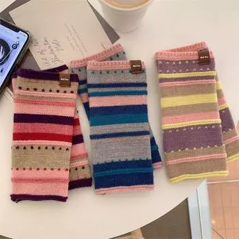 1 пара женские осенне-зимние утолщенные теплые для активного отдыха на велосипеде езда Y2K