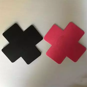 1 пара женских бюстгальтеров, сексуальные клейкие накладки на соски, лепестки, наклейка на грудь, одноразовые пирожки в форме креста