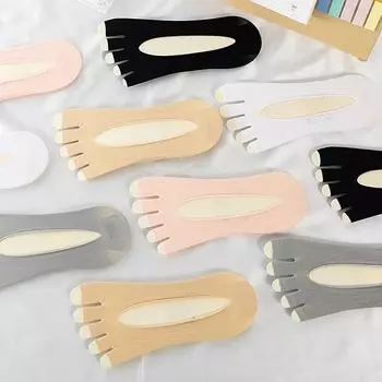 1 пара женских носков, дышащие мягкие эластичные носки с открытым носком, невидимые носки, ультратонкие повседневные носки Sokken Calcetines, высокое качество, серые, новинка