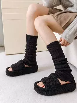 1 пара женских носков Jk Uniform Bubble Socks, модные свободные мягкие и удобные носки в стиле Лолиты для девочек, универсальные женские носки со слонами One Size