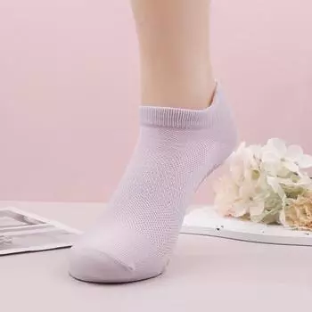 1 пара женских противоскользящих носков, батут, носки для йоги, хлопковые дышащие короткие носки, эластичные спортивные спортивные носки для мальчиков и девочек белый