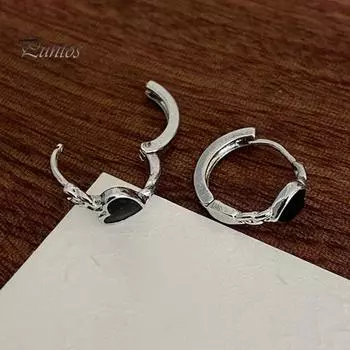 1 пара женских серег креативной формы, не вызывающие раздражения, сверхлегкие, антиокислительные, безболезненные, медные, женские зажимы в форме сердца, украшения, ювелирные изделия для серебряный