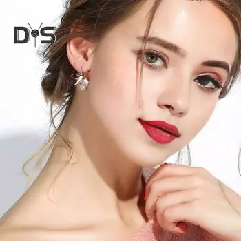 1 пара женских сережек-бантиков, серьги-кольца из полированного сплава с кубическим цирконием, серьги-подвески для свадебного коктейля, вечеринки, выпускного вечера, украшения для ушей светло-желтого