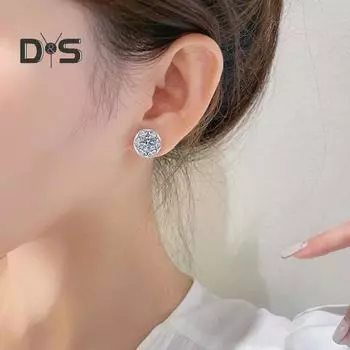 1 пара женских сережек-гвоздиков в форме сердца с кубическим цирконием, медные серьги для выпускного вечера, свадьбы, серьги-гвоздики, украшения для ушей серебро белый