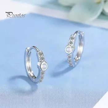1 пара женских сережек-хаги, регулируемые геометрические круглые серьги-кольца со стразами, украшения для свиданий, вечеринок и поездок на работу серебряный