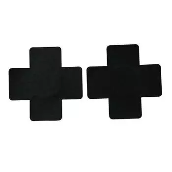 1 пара женских сексуальных крестообразных клейких сосков, наклейка на лепестки груди, пирожки