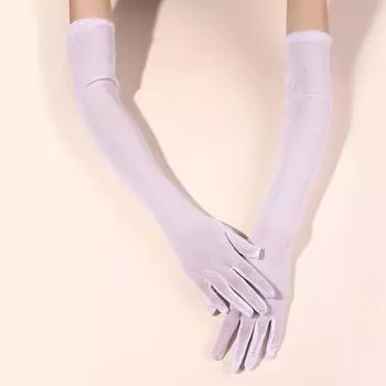 1 пара женских свадебных перчаток, тонкие прозрачные сетчатые эластичные однотонные с пятью пальцами чёрный