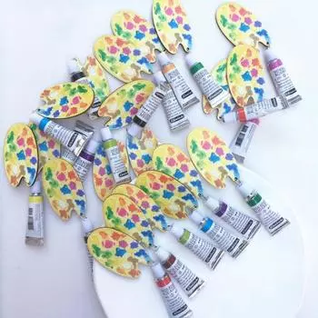 1 пара женских висячих серег с геометрическим рисунком, художественных декоративных из нержавеющей стали, изысканных художественных досок, красочных преувеличенных красный