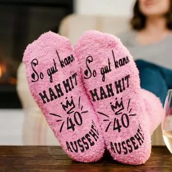 1 пара женских зимних носков с буквенным принтом, средней длины, толстые, коралловые, флисовые, сохраняющие тепло, нескользящие, трикотажные, для повседневной носки, спортивные носки One Size