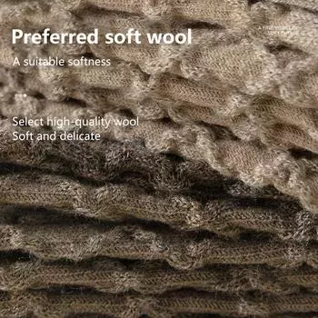 1 пара женских зимних снежных однотонных плотных утолщенных петель, внутренние теплые тонкие длинные гольфы выше колена телесный