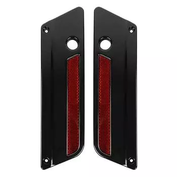 1 пара жестких чехлов для мотоциклетных сумок для Harley Touring Road King Street Glide Electra Glide Ultra-Classic FLT 1993-2013