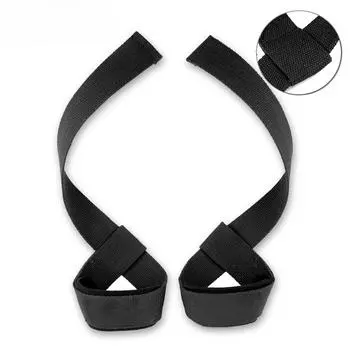 1 пара жестких ремней для подъема запястий, ремни для становой тяги с накладками на запястья и противоскользящим силиконовым ремнем для тяжелой атлетики