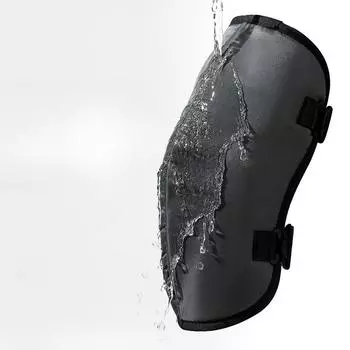 1 пара зимних теплых наколенников для езды на мотоцикле, наколенники для езды на мотоцикле, теплые и холодные, ветрозащитные, утолщенные, защитные наколенники для ног чёрный