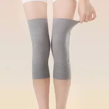 1 пара зимних теплых наколенников, поддержка ног, универсальные наколенники от боли и боли в суставах, сохраняющие тепло, мягкие и удобные