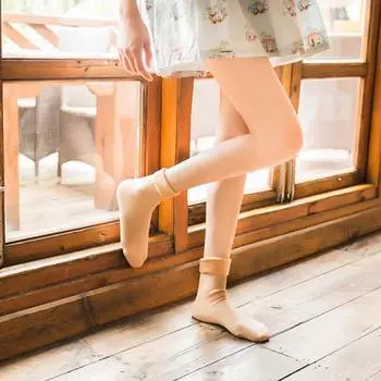 1 пара зимних теплых носков, утолщенные флисовые носки средней длины для женщин и мужчин, термостойкие бархатные сапоги для дома, носки унисекс зелёный