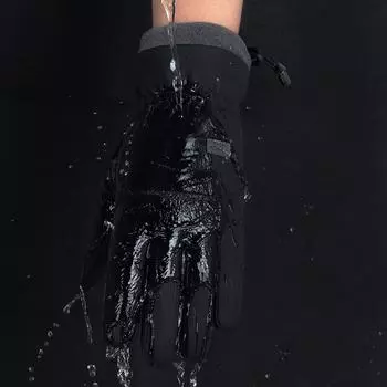 1 пара зимних велосипедных перчаток для мужчин и женщин, теплые велосипедные перчатки для езды на велосипеде, водонепроницаемые аксессуары для сенсорного экрана серый