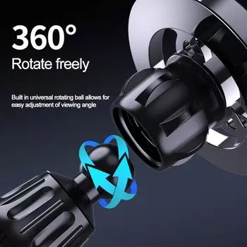 1 PC Air Vent Magnetic Car Phone Holder Universal Magnet Mount Bracket GPS Navigation Mount in Car for iPhone Samsung Xiaomi чёрный