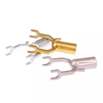 1 Pc Aluminium Alloy Clothes Rack Durable Home Accessories Laundry Hanging Fork серебряный