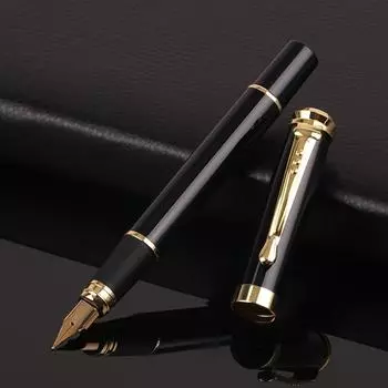 1 Pc classic business style 0.38mm fountain pen