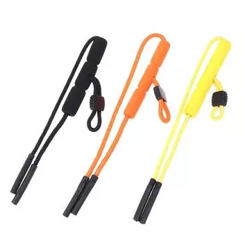 1 Pc Floating Foam Chain Eyeglasses Straps Sunglasses Chain Sports Anti-Slip String Glasses Ropes Band Cord Holder оранжевый