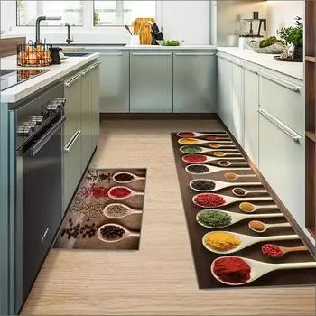 1 pc Kitchen rugs non-slip kitchen mat big size kitchen carpet machine washable floor mat for home use home decor 50cm x 70cm