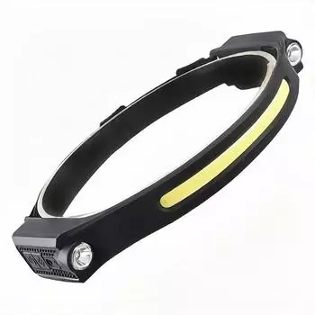 1 PC Multi Functional Sensing COB Headlights Outdoor Cycling Headlights Night Running Light Strong Headlight 2400Lm