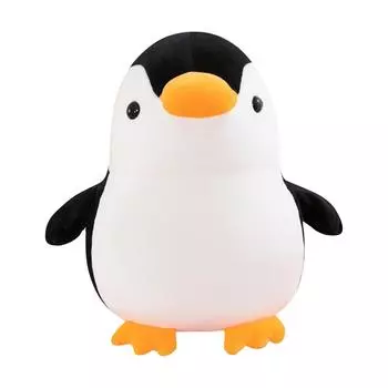 1 Pc,Soft Plush Penguin Pillow, Plush Animal Gift Plush Penguin Toy Sleep Companion Toy Plush Animal Home Decoration One Size белый