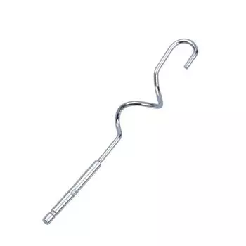 1 Pc Stainless Steel Electric Egg Beater Stirring Hook Electric Mixer Replacement Parts Dough Iron nickel plated hook