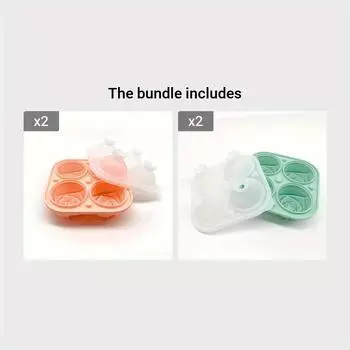 1 pc Whiskey Ice Ball Shaped Rose Flower Silicone Ice Tray - Perfect for Home-Made Ice Cubes and Cocktails роза розовый