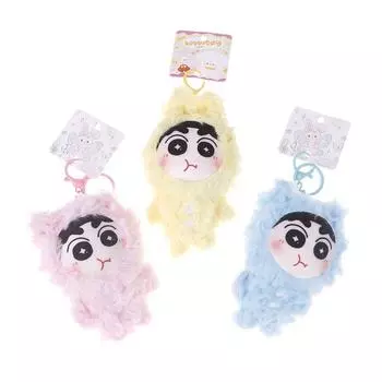 1 Pcs Creative Crayon Shin-Chan Funny Plush Pendant Doll Doll Pendant Keychain Gift Bag Pendant Decoration Doll Birthday Gift OneSize