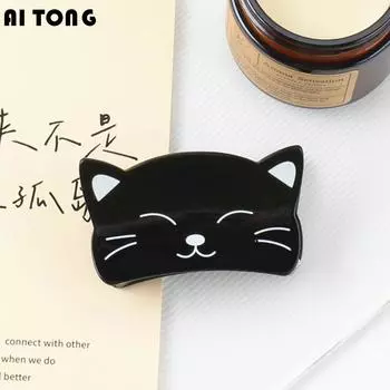 1 Pcs Fashion Cute Cartoon Kitten Hair Claws For Women Girls Party Hair Accessories