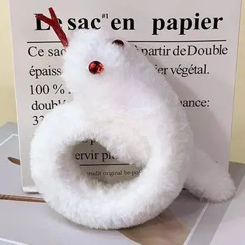 1 Piece Chinese Mascot Cuff Bracelet 2025 Year Of The Snake Plush Toys Creative Zodiac Doll Cute Wrist Ornament