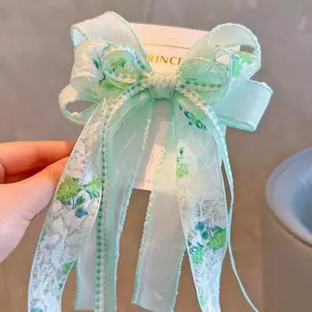 1 Piece New Country Style Bow Girls Hairpins Children Headwear Hairgrip Hair Clips Barrettes Hair Accessories