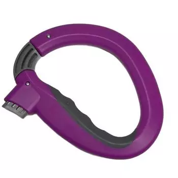 1 Piece One-Hand Self-Locking Bag Holder For Grocery Shopping-Convenient And Secure Grip For Easy Carrying фиолетовый