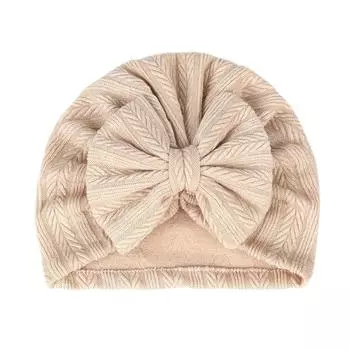 1 Pieces Children Baby Hat Kids Bowknot Cap Newborn Girls photography Props Spring Autumn Modis Beanie Turban Infant Props