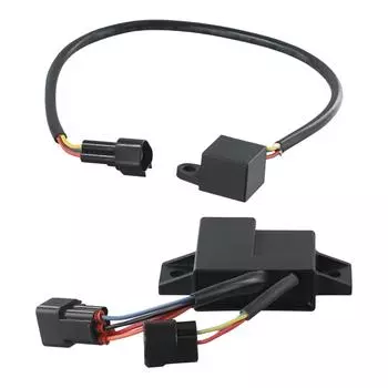 1 Pieces Ignition Box Black Dustproof Ignition Box Plastic