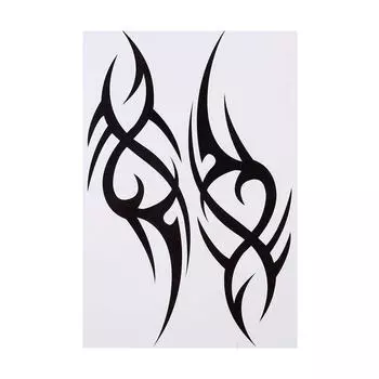 1 ПК Боди-Арт Прохладный 3D Мужчины Половина Рукава Татуировки Рука Временные Тотемные Татуировки Наклейки