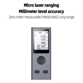 1 ПК инфракрасный лазерный дальномер портативная электронная линейка высокоточный измерительный прибор маленькая мини лазерная линейка