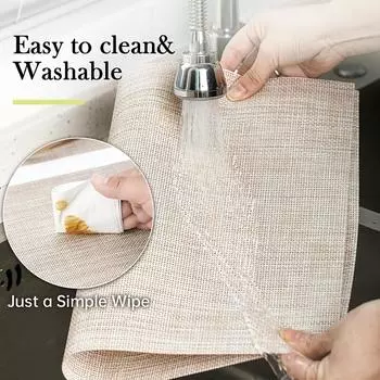 1 плетеная салфетка в шикарном скандинавском стиле — отлично подходит для использования в отелях и кафе, служит как подставка под стол, подставка под стакан и подставка под миску Pack of 1