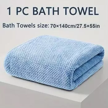 1 полотенце в клетку с рисунком ананаса, мягкое полотенце из кораллового флиса, впитывающее полотенце, подходит для пляжей, дома и ванных комнат 70*140cm розовый