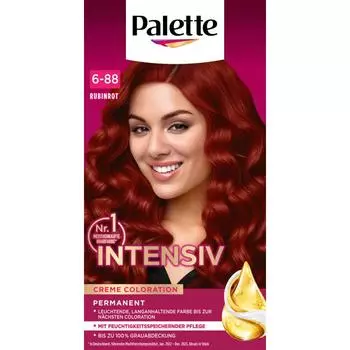 1 Poly Palette Hair Dye Coloration 6-88 Rubinrot