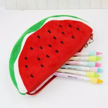 1 предмет, большая емкость, арбуз, школьная детская ручка, пенал, чехол, подарочный органайзер для канцелярских принадлежностей, школьные принадлежности