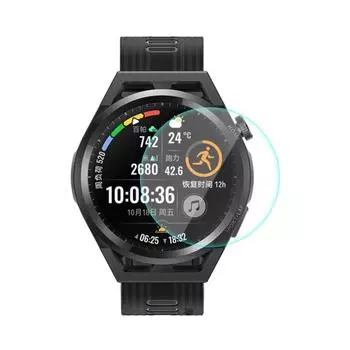 1 предмет для Huawei Watch GT Runner 46 мм ENKAY Hat-Prince 0,2 мм 9H 2,15D закаленное стекло с изогнутыми краями Защитная пленка для экрана часов