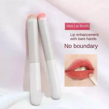 1 предмет, портативная мини-кисть для губ с круглой головкой, крышка для переноски, кисть для помады, кисть для консилера, блеск для губ для девочек, кисть для макияжа, ZPG
